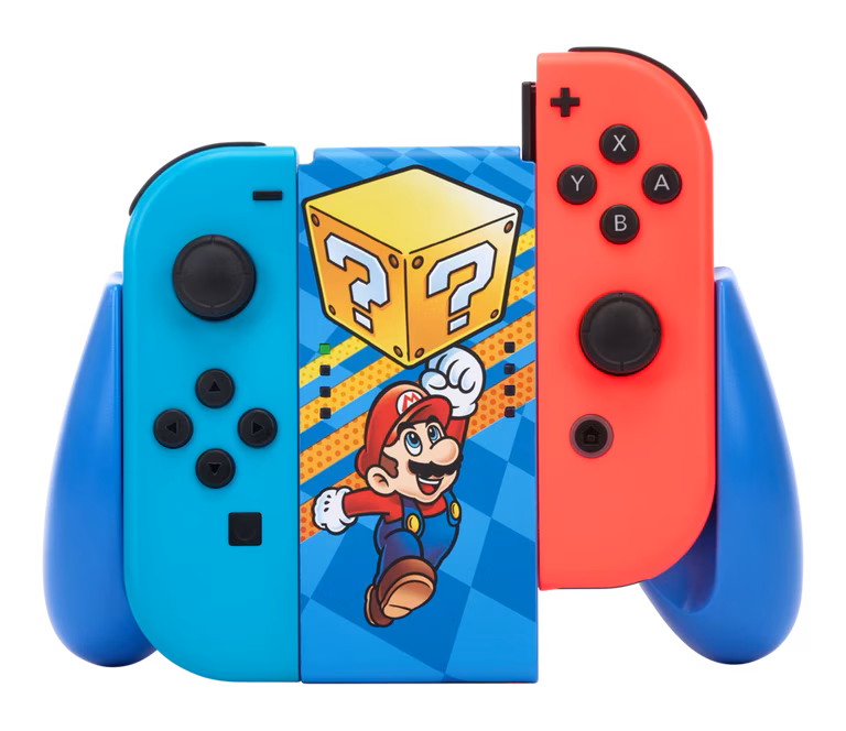 GameStop PowerA Joy-Con Comfort Grip for Nintendo Switch - Mystery Block Mario