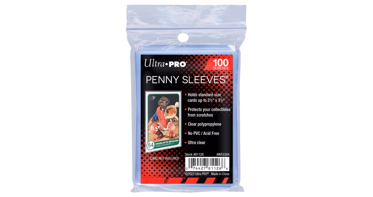 GameStop Ultra Pro 2.5x3.5 Trading Card Penny Sleeves