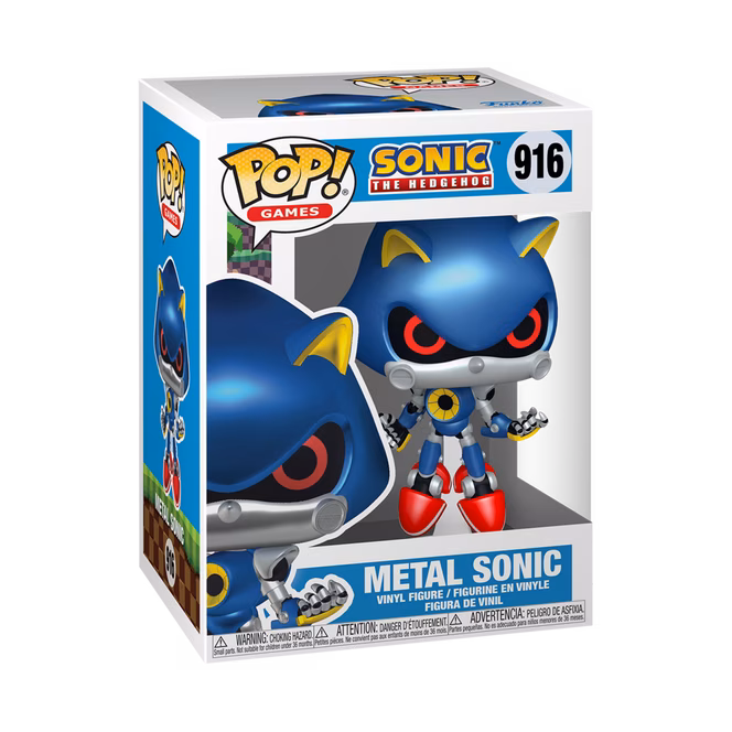 GameStop Funko POP! Games: Sonic the Hedgehog - Metal Sonic 5.1-in Vinyl Figure