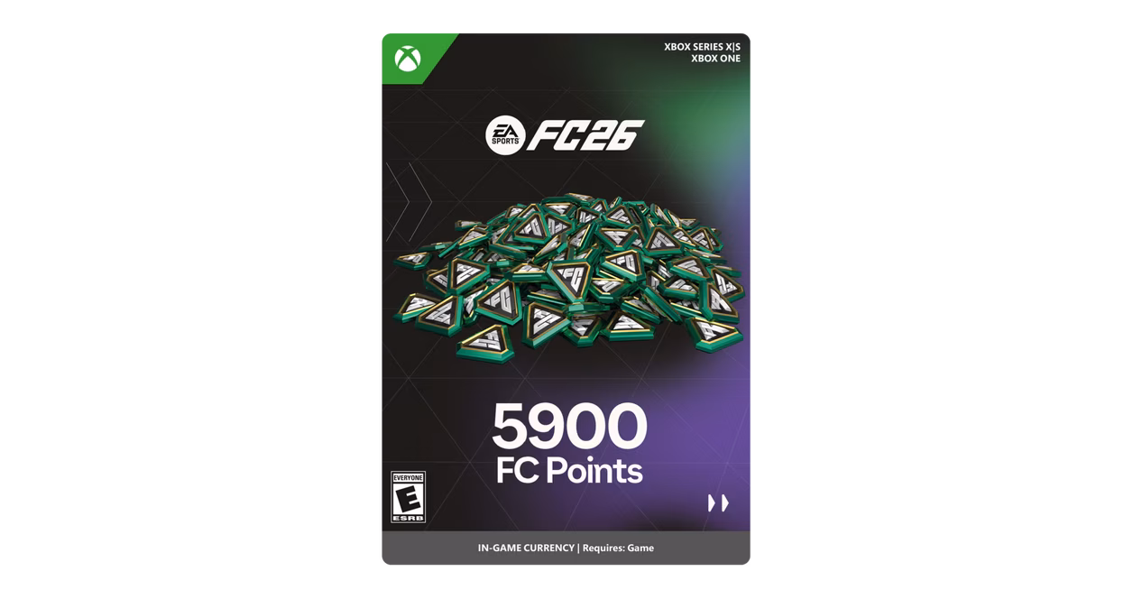 GameStop EA SPORTS FC 26 FC Points 5900- Xbox Series X/S, Xbox One
