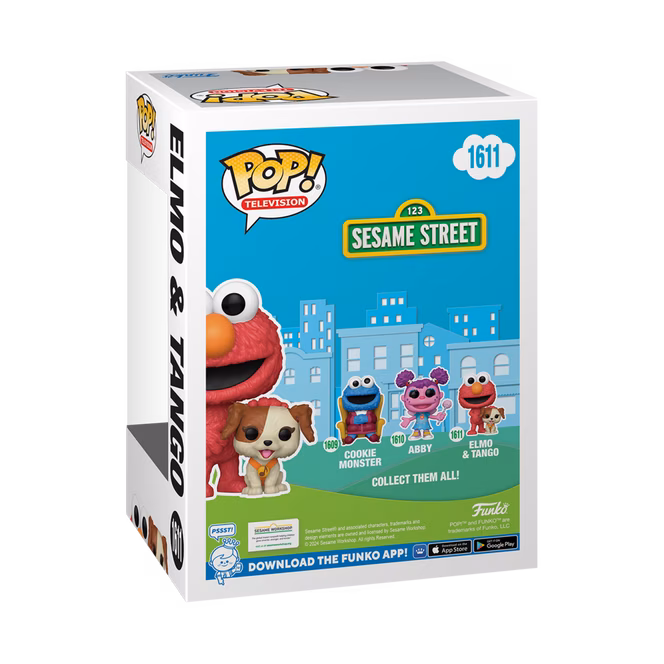 GameStop Funko POP! TV: Sesame Street Elmo and Tango 3.7-in Vinyl Figure