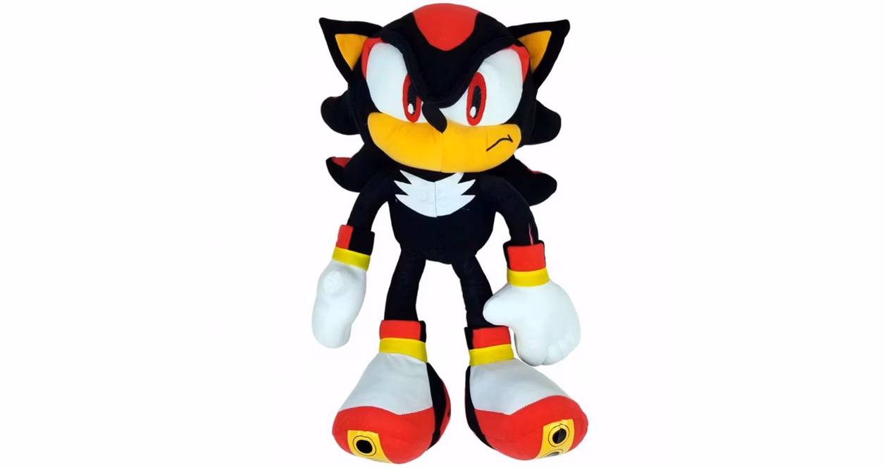 GameStop Sonic the Hedgehog Shadow the Hedgehog 24-in Plush Backpack