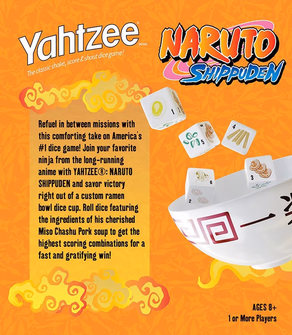 GameStop YAHTZEE Naruto Shippuden