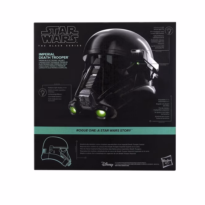 GameStop Hasbro Star Wars: Rogue One Imperial Death Trooper (The Black Series) Premium electronic
