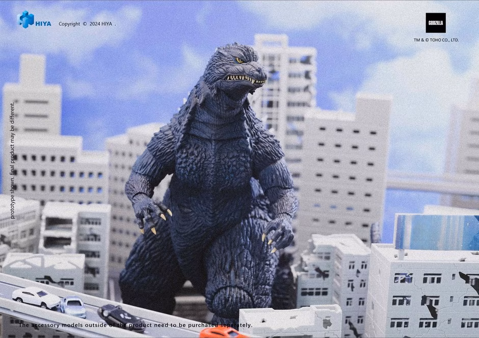 GameStop Hiya Toys Godzilla vs Mechgodzilla 2002 Godzilla PX Previews Exclusive 7-in Action Figure