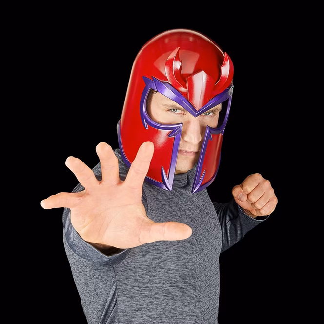 GameStop Hasbro Marvel Legends Series X-Men '97 Magneto Premium Roleplay Helmet