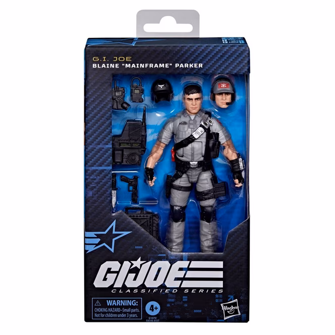 GameStop Hasbro G.I. Joe Classified Series Blaine (Mainframe) Parker 6-in Action Figure