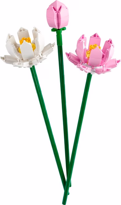 GameStop LEGO Botanicals Lotus Flowers Building Set 40647