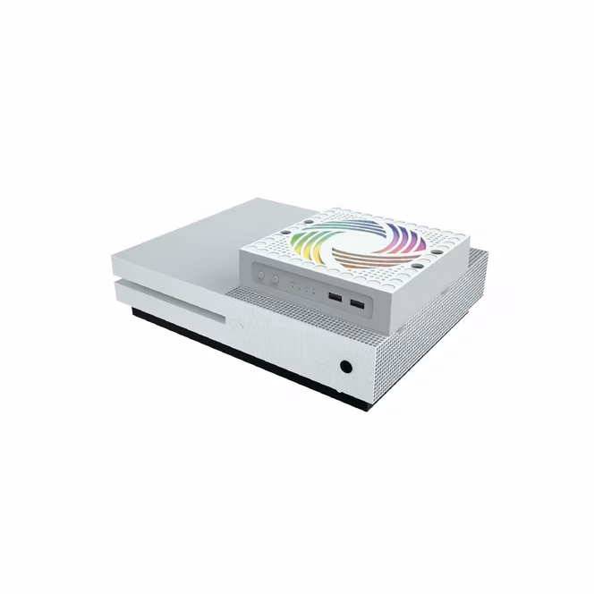 GameStop GameStop Xbox Series X/S Cooling Fan with RGB Light GameStop Exclusive - White