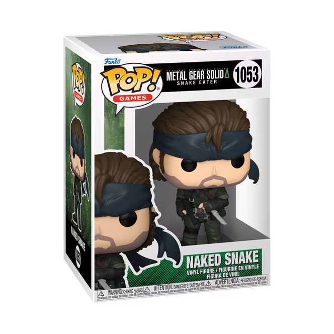 GameStop Funko POP! Games: Metal Gear Naked Snake 4.15-in Vinyl Figure