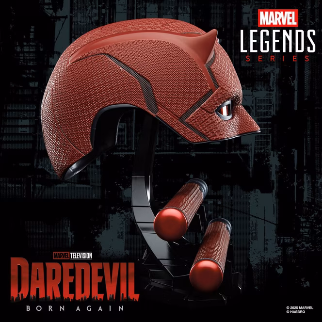 GameStop Marvel Legends Series Daredevil: Born Again Premium Roleplay Mask and Billy Club