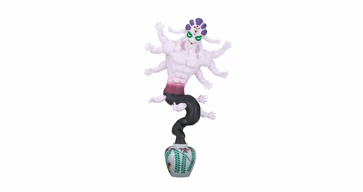 GameStop Bandai Spirits Demon Slayer: Kimetsu No Yaiba Gyokko Demon Series 5.9-in Statue Version C