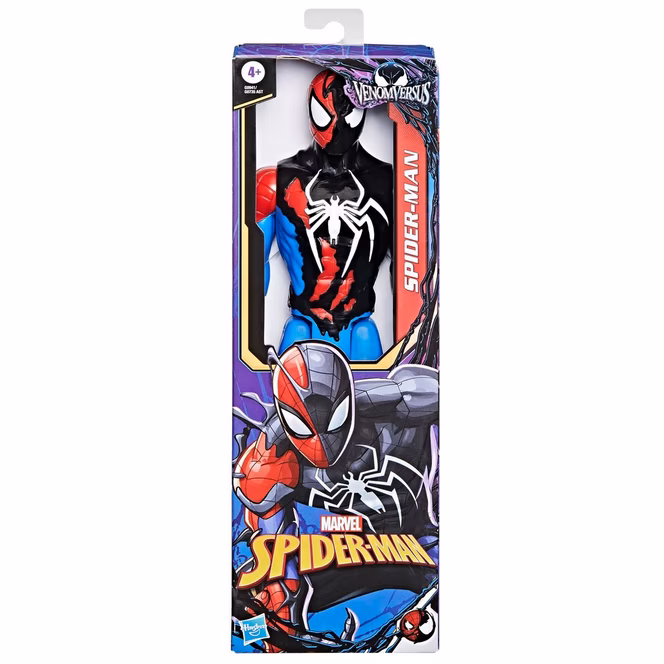GameStop Hasbro Marvel Spider-Man Venom vs Titan Hero Series Spider-Man Action Figure
