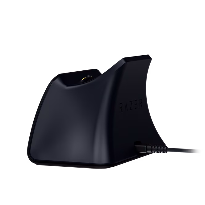 GameStop Razer Quick Charging Stand for PlayStation 5 DualSense Wireless Controller Black