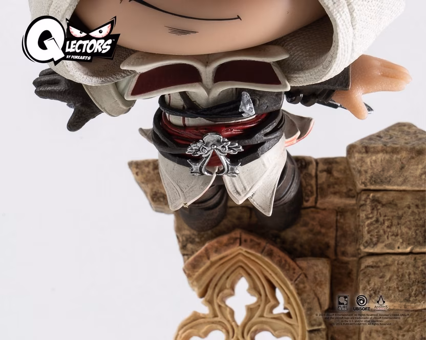GameStop PureArts Qlectors Assassin's Creed Ezio Leap of Faith 6-in Statue