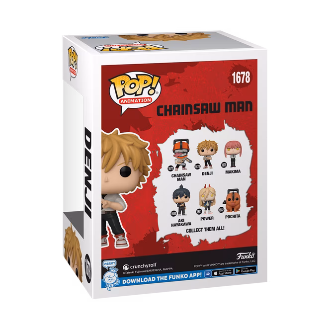 GameStop Funko POP! Animation: Chainsaw Man Denji 4-in Vinyl Figure