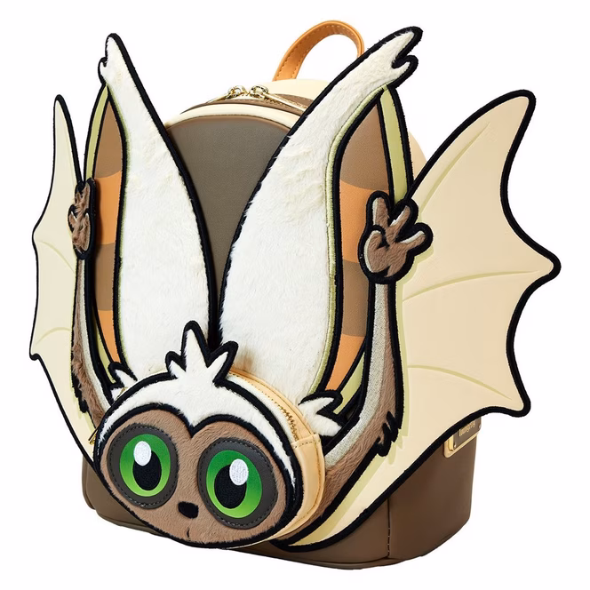 GameStop Loungefly Avatar: The Last Airbender Momo Plush Cosplay Mini Backpack