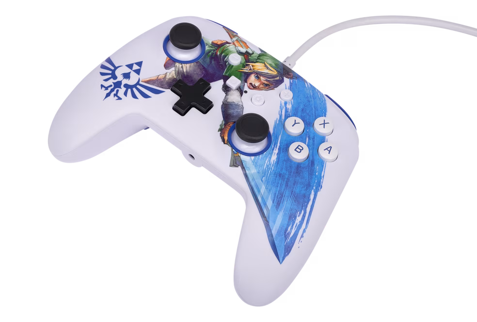 GameStop PowerA Enhanced Wired Controller for Nintendo Switch - Master Sword Attack