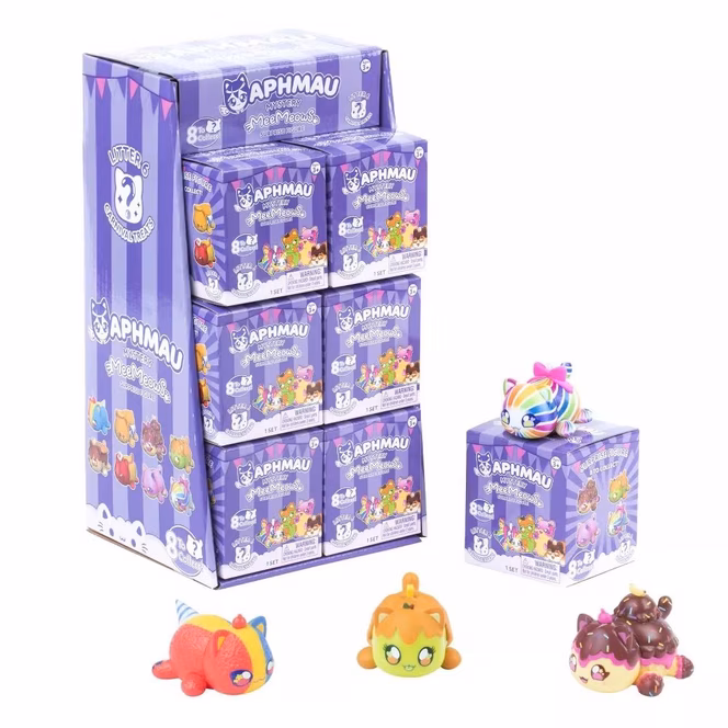 GameStop Aphmau Mystery MeeMeow Series 6 Carnival Treats Cats 6-In Plush (Styles May Vary)