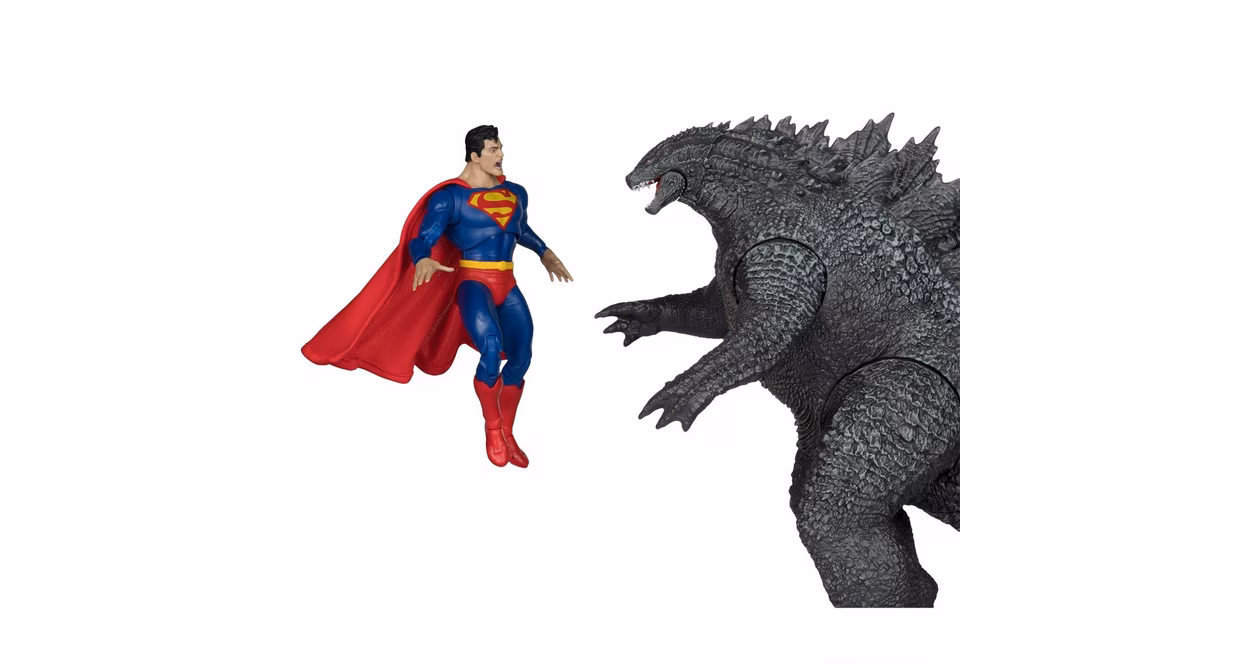 GameStop McFarlane Toys DC Monsterverse Superman vs Godzilla Superman 7-in Action Figure 2-Pack