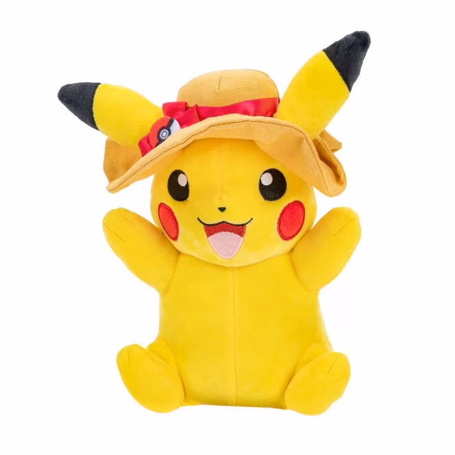 GameStop azwares Pokemon Pikachu Seasonal Summer 8-in Plush (Styles May Vary)