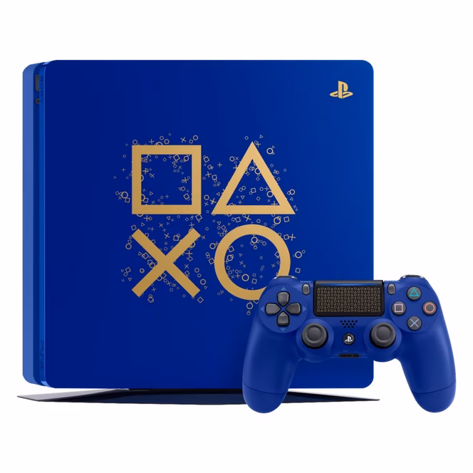 GameStop Sony PlayStation 4 Slim Console 1TB - Blue