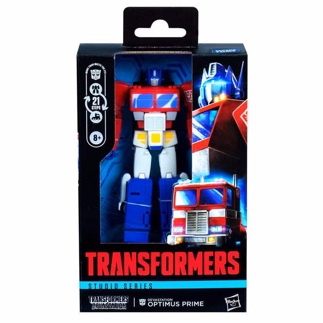 GameStop Hasbro Transformers Toys Studio Series Leader Class Transformers: Devastation Optimus Prime 4.5-in Action Figure