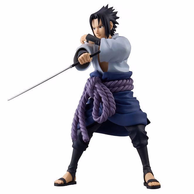 GameStop Banpresto Naruto Shippuden Grandista Sasuke Uchiha 9.4-in Statue