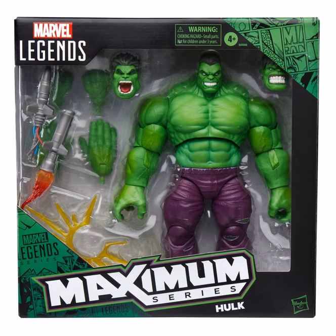 GameStop Hasbro Marvel Legends: Maximum Series Hulk 6-in Action Figure