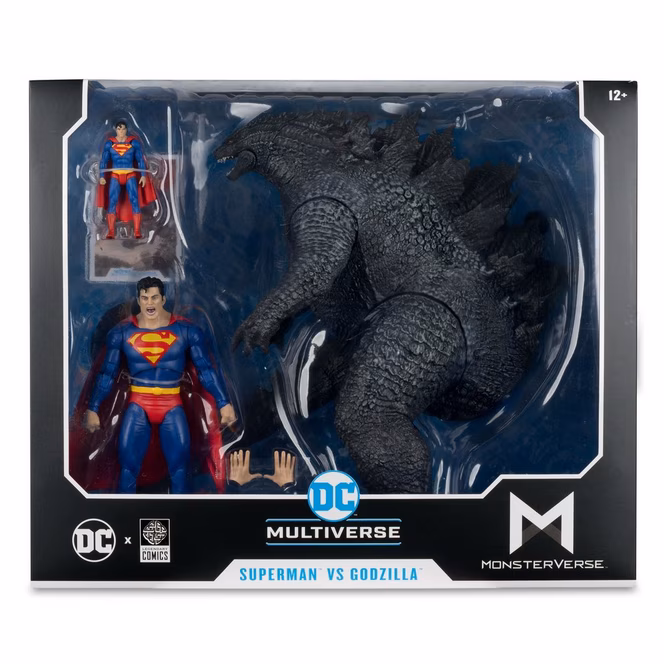 GameStop McFarlane Toys DC Monsterverse Superman vs Godzilla Superman 7-in Action Figure 2-Pack