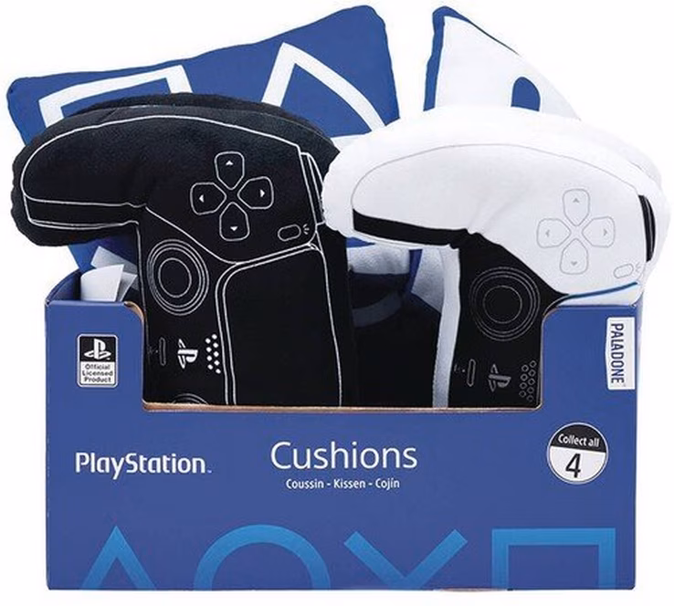 GameStop PlayStation Controllers Deluxe Plush Buddies Cushion (Styles May Vary)