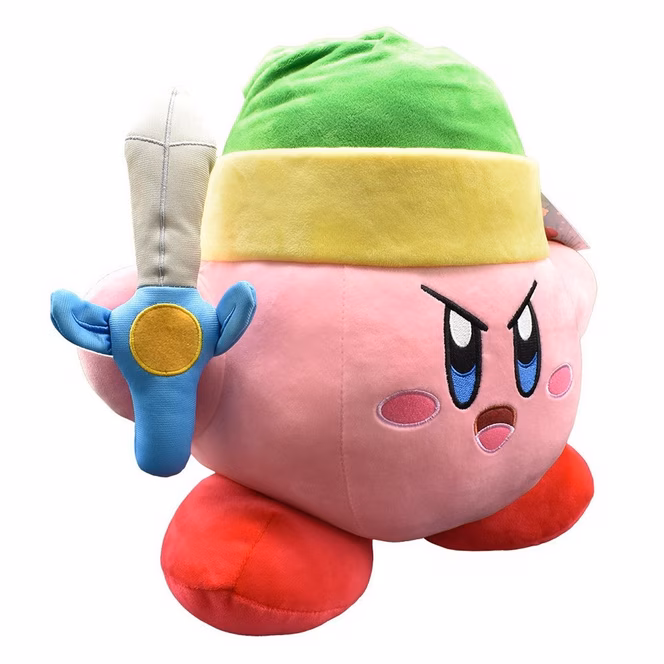GameStop Just Toys Kirby with Sword 12-in Plush