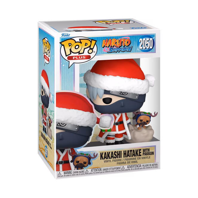 GameStop Funko POP! Plus: Naruto: Shippuden Kakashi Hatake with Pakkun 4.2-in Vinyl Figure