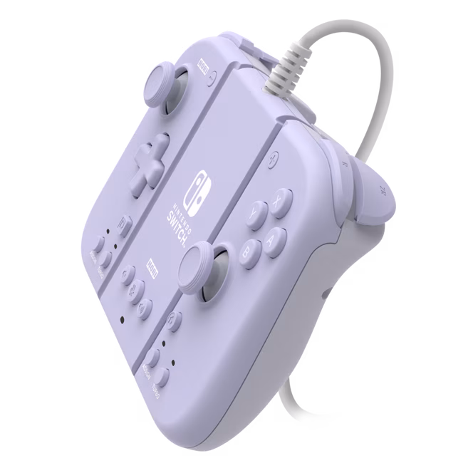 GameStop HORI Split Pad Compact Attachment Set for Nintendo Switch, Nintendo Switch OLED Lavender