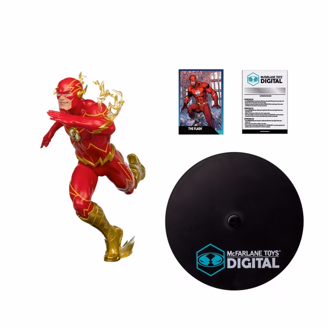 GameStop McFarlane Toys DC Direct The Flash 80 Years of The Fastest Man Alive: The Deluxe Edition 12-in Statue