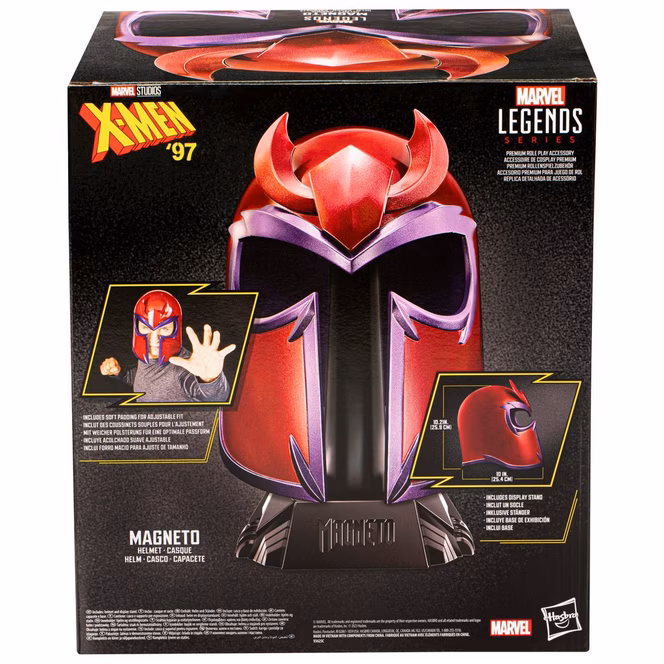 GameStop Hasbro Marvel Legends Series X-Men '97 Magneto Premium Roleplay Helmet