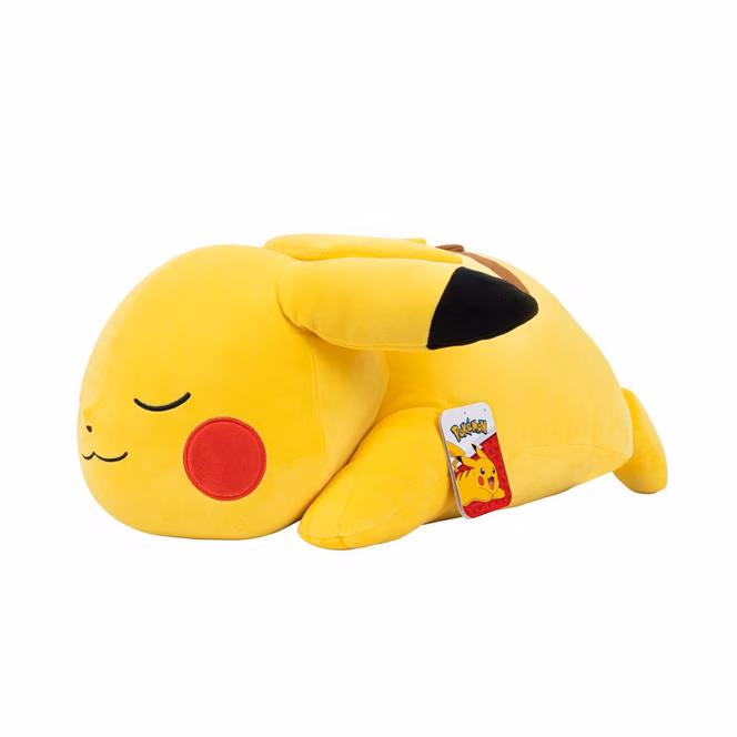 GameStop Jazwares Pokemon Pikachu 18-in Sleeping Plush