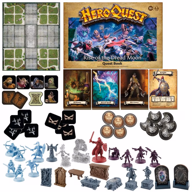 GameStop HeroQuest Rise of the Dread Moon Quest Pack