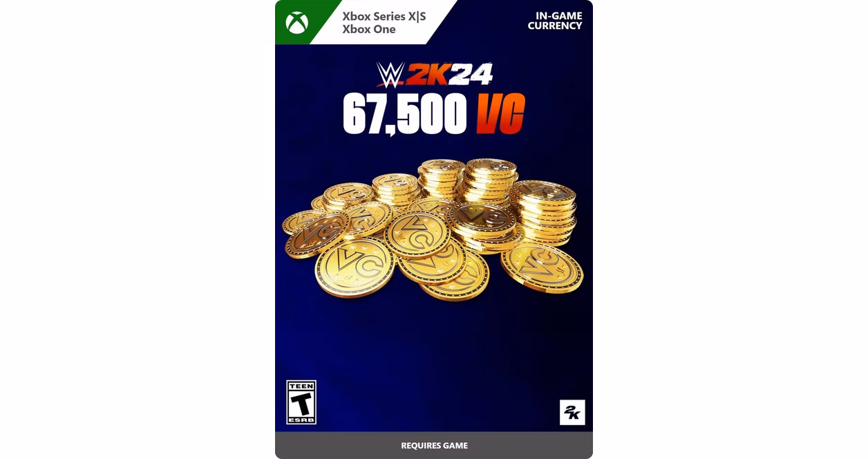GameStop WWE 2K24: 67,500 Virtual Currency Pack -  Xbox Series X/S, Xbox One