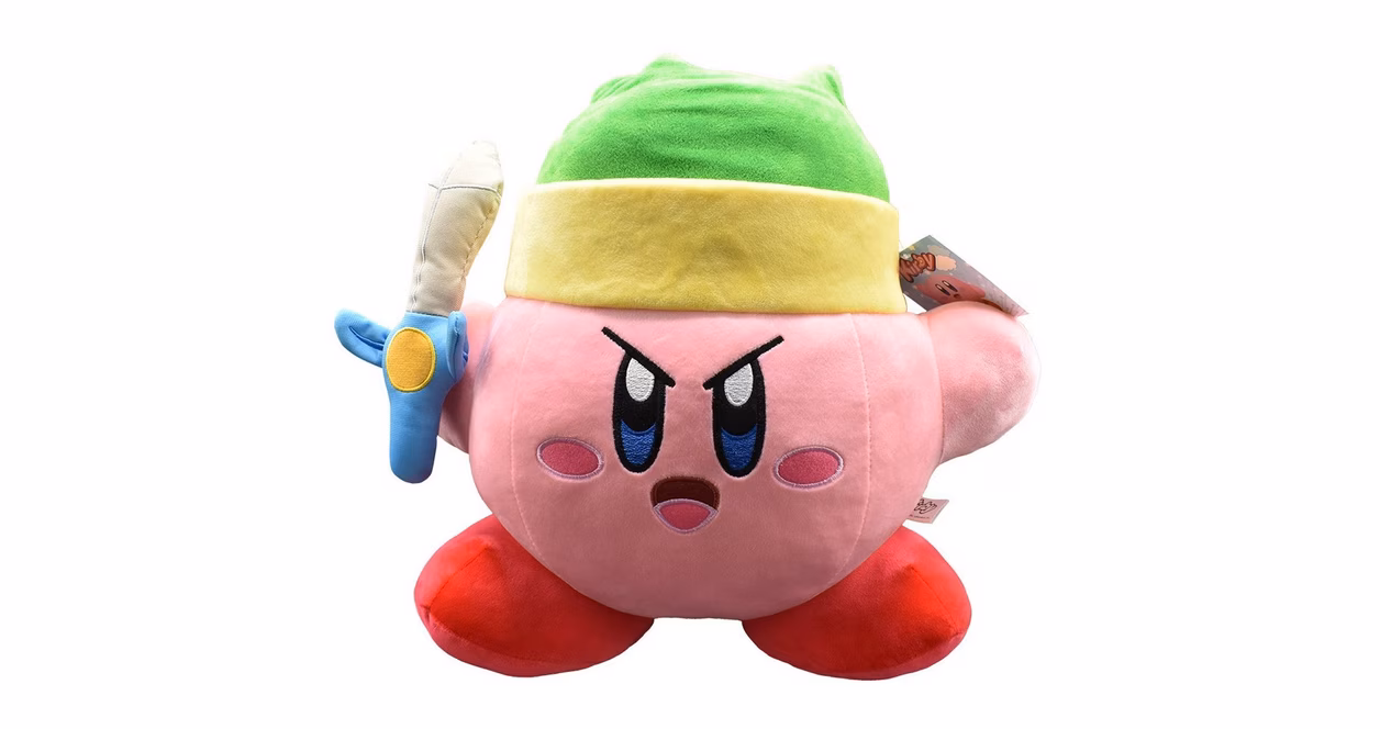 GameStop Just Toys Kirby with Sword 12-in Plush