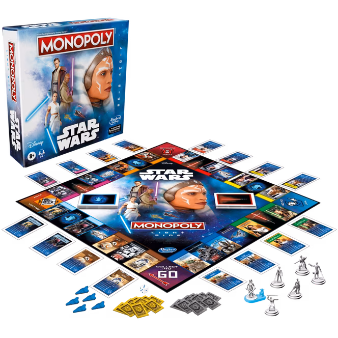 GameStop Monopoly: Star Wars Light Side Edition Board Game