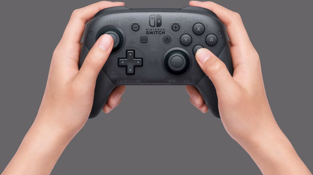 GameStop Nintendo Switch Wireless Pro Controller - Black
