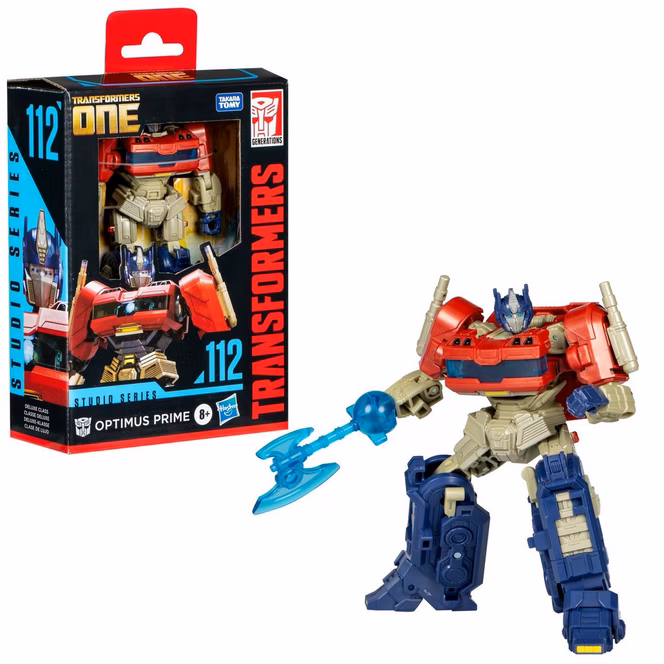 GameStop Hasbro Transformers Toys Studio Series Deluxe Class Transformers: One Optimus Prime 4.5-in Action Figure