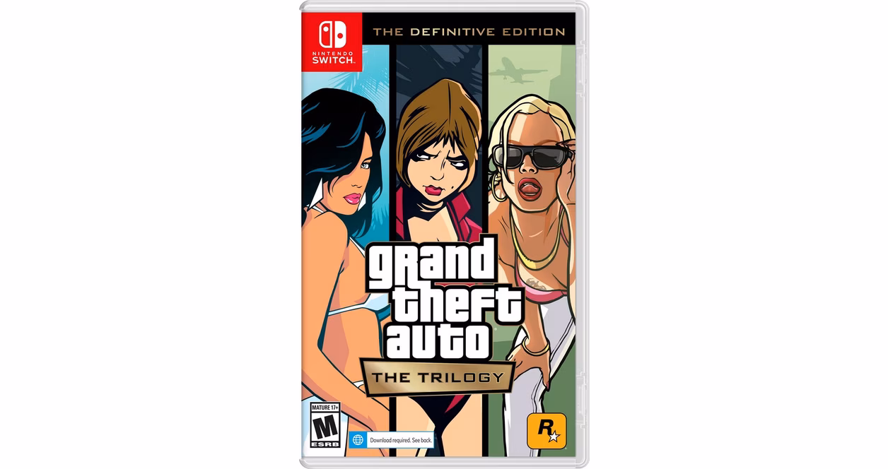 GameStop Grand Theft Auto: Trilogy - The Definitive Edition - Nintendo Switch