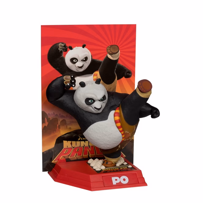 GameStop McFarlane Toys Movie Maniacs NBC 2008 Kung Fu Panda 6-in Statue