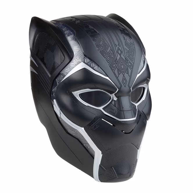 GameStop Hasbro Marvel Legends Black Panther Mask Replica with Vibranium Light Up Effects