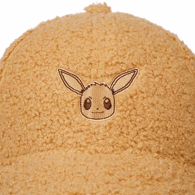 GameStop Pokemon Eevee Sherpa Embroidered Snapback Hat