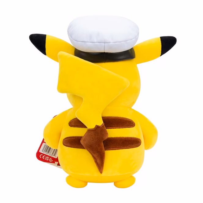 GameStop Jazwares Pokemon Captain Pikachu 8-in Plush