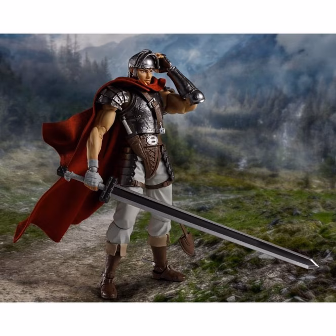GameStop Bandai Tamashii Nations S.H.Figuarts Berserk Guts (The Band of the Hawk) Figure