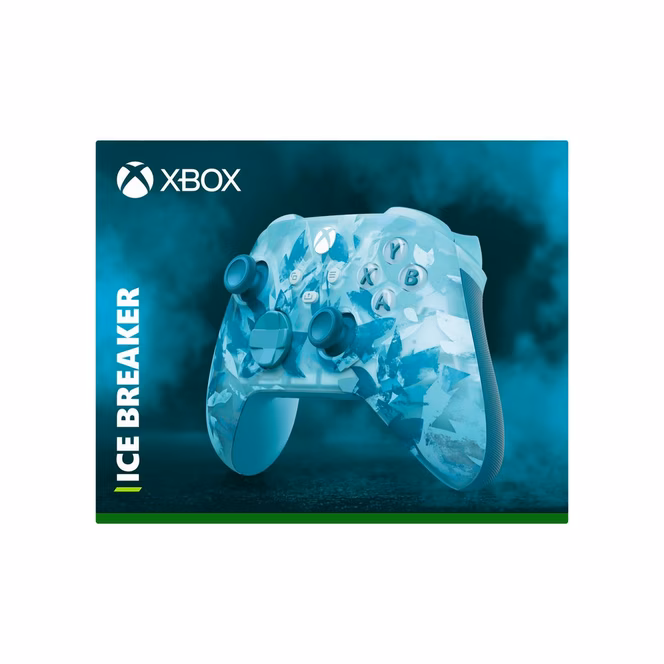 GameStop Microsoft Xbox Wireless Controller - Ice Breaker Special Edition for Xbox Series X/S, Xbox One, PCs, and Cloud-Enabled Devices